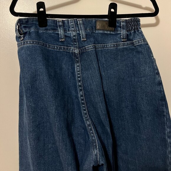 Lee Relaxed Fit Side Elastic Jean - Dark Denim, Size 8 Short - Picture 7 of 8